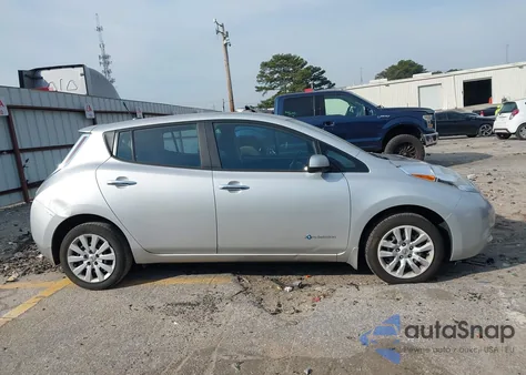 2013 Nissan Leaf S z USA, uszkodzony, nr VIN 1N4AZ0CP7DC416947